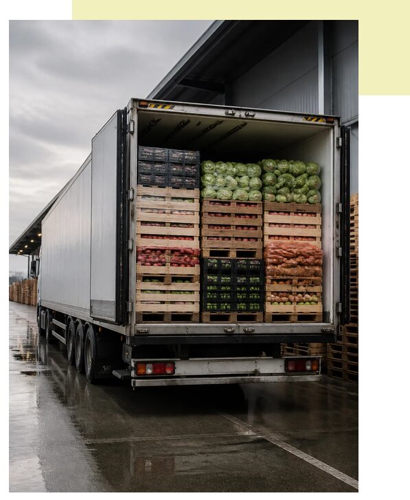 Перевозка плодоовощной продукции в Новочеркасск по цене от 5117 р. | Агросервис-Нвч