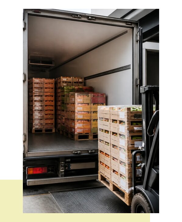 Перевозка сельхозпродукции на паллетах с доставкой в Новочеркасск