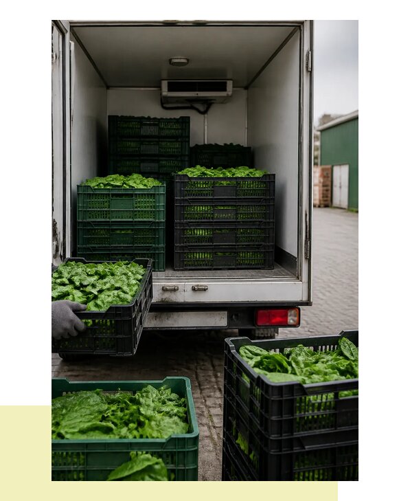 Перевозка шпината в Новочеркасск с сохранением свежести продукции